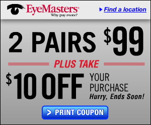 eyemasters coupon