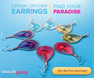 dreamcatcher earrings