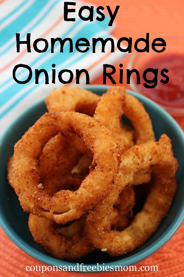 Easy Homemade Onion Rings