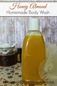 Homemade Honey Almond Body Wash