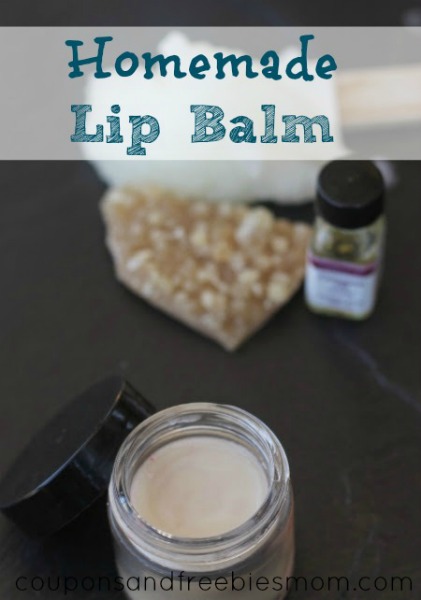 Easy Homemade Lip Balm