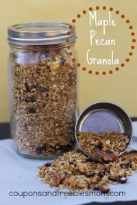 homemade granola snack
