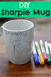 Easy DIY Sharpie Mug Homemade Gift