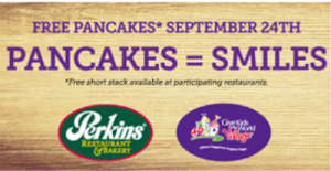 Free Pancakes at Perkins Today Only! - Coupons and Freebies Mom