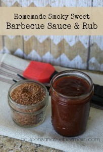 Homemade BBQ Sauce + BBQ Rub Gift Set