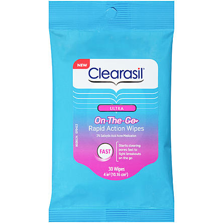 Clearasil Ultra Rapid Action Acne Wipes reduced to $1.50! - Coupons and ...