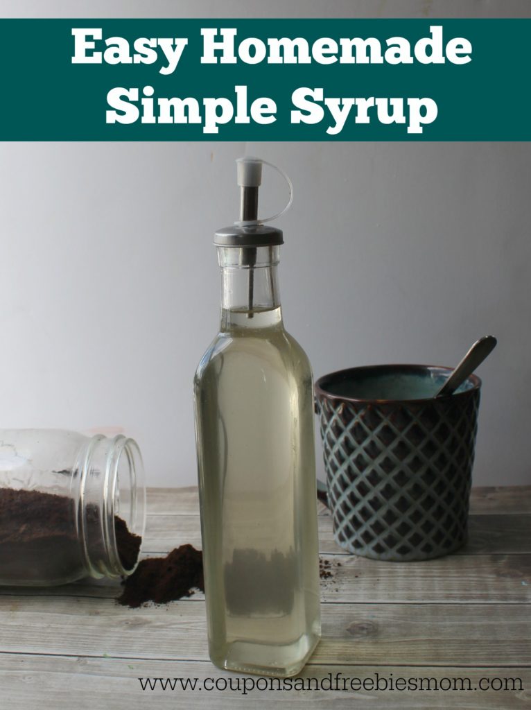 Easy Homemade Flavored Coffee Syrups