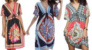 Womens Loose Swimsuit Cover Up Beach Dress
