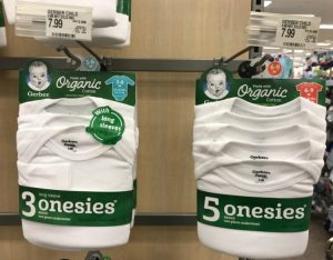gerber organic onesies